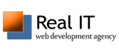 Лого на фирма за уеб дизайн RealIT