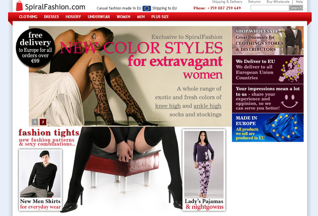 Cheap online clothing stores. Melrose clothing store application