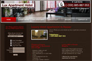 LuxApartmentHotel Web Design