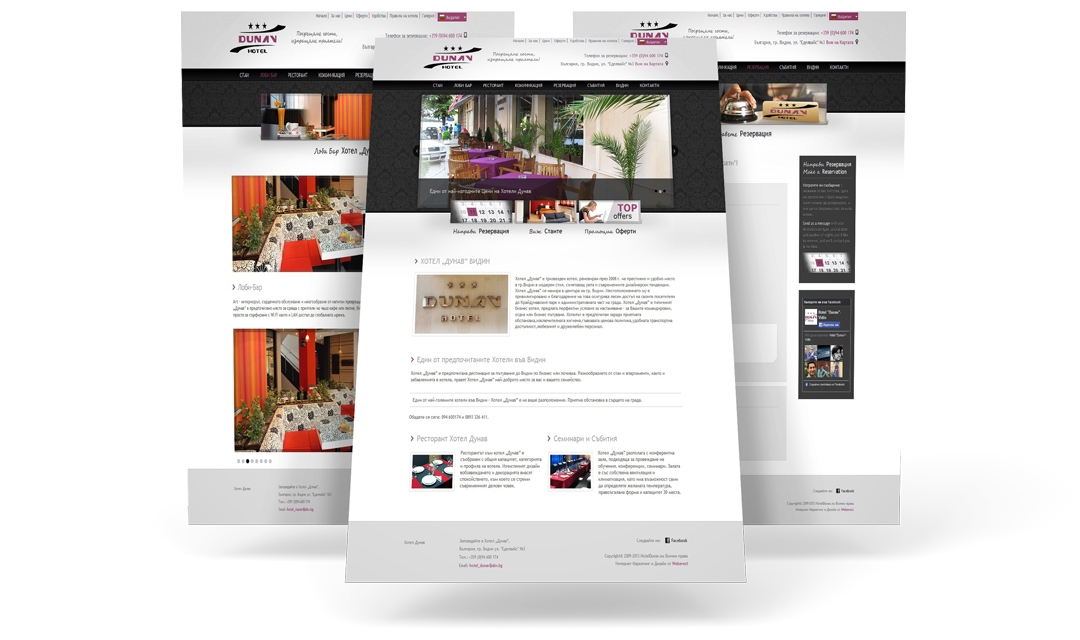 Mobile website project by Weberest